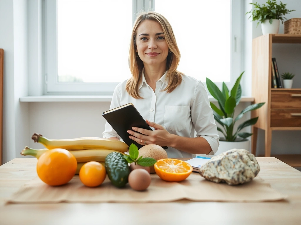 Ernährungsberaterin im Gespräch